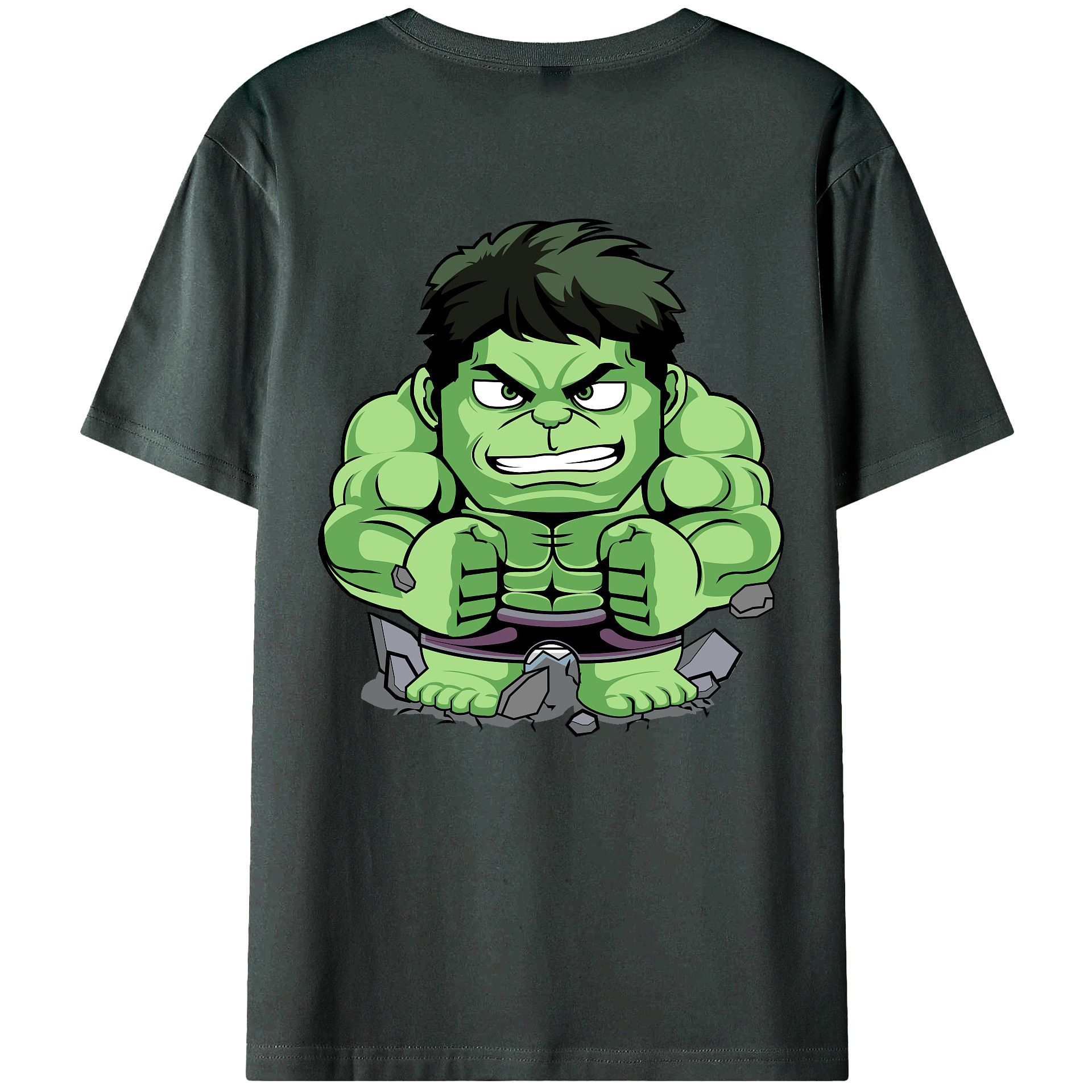 （画像用） アベンジャーズ The Avengers 綿100％ メンズ半袖Tシャツ（バックプリント） 通気性
